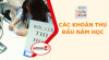 THÔNG BÁO CÔNG KHAI CÁC KHOẢN THU ĐẦU NĂM HỌC 2023-2024