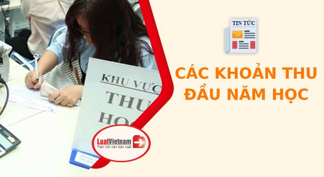 THÔNG BÁO CÔNG KHAI CÁC KHOẢN THU ĐẦU NĂM HỌC 2022-2023