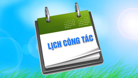 LỊCH CÔNG TÁC THÁNG 2 NĂM 2025